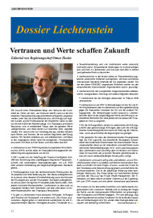 Vertrauen und Werte schaffen Zukunft